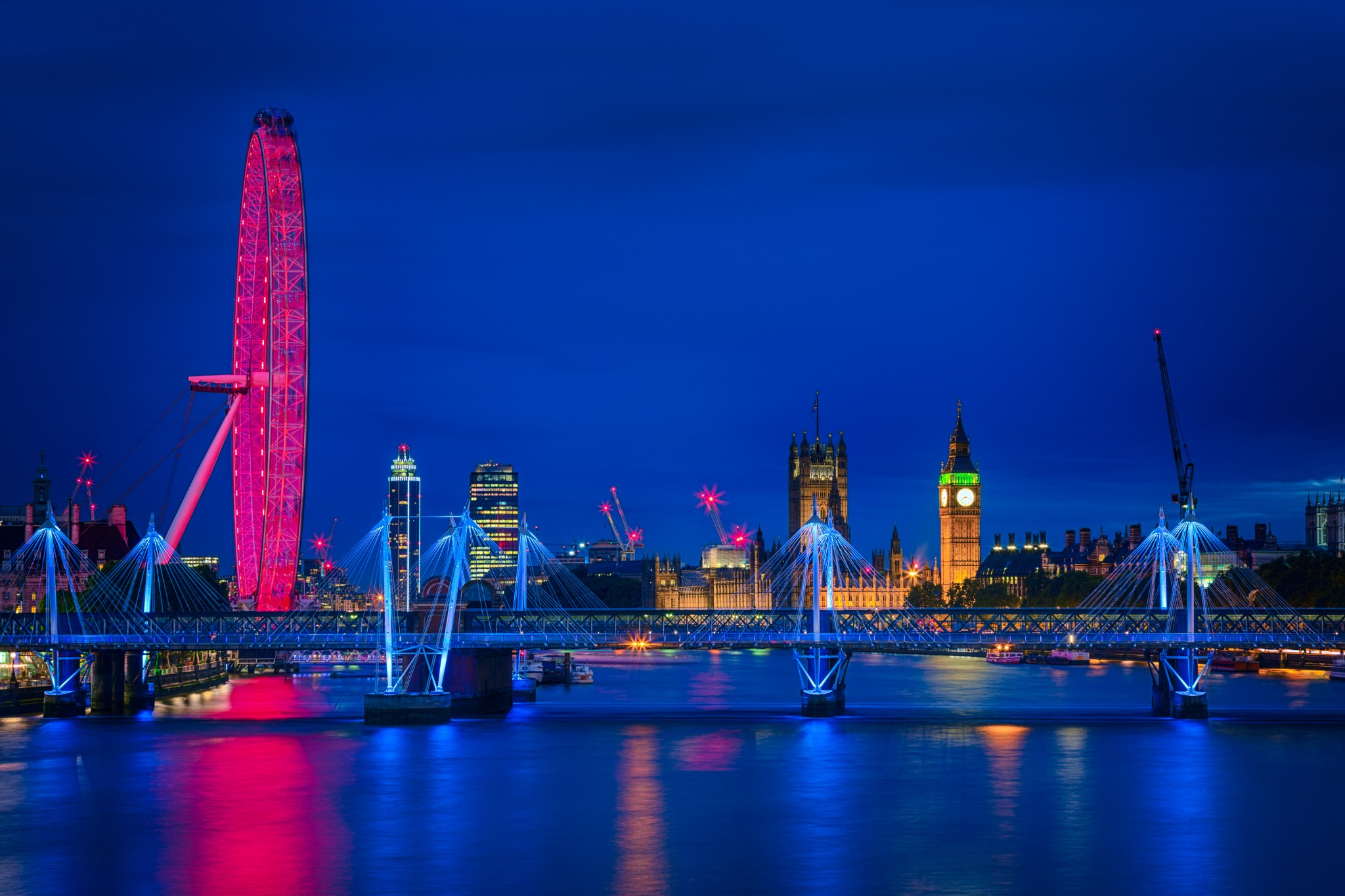 UK Immigration Advice in London | SA Immigration Aid London Eye, Big Ben and the River Thames at night